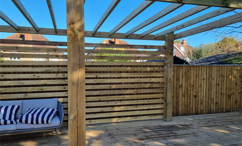 Custom Timber Arbour