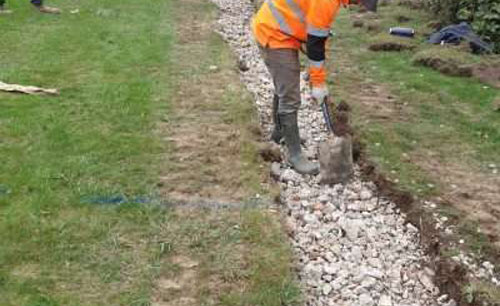 Slip Trench Soakaway
