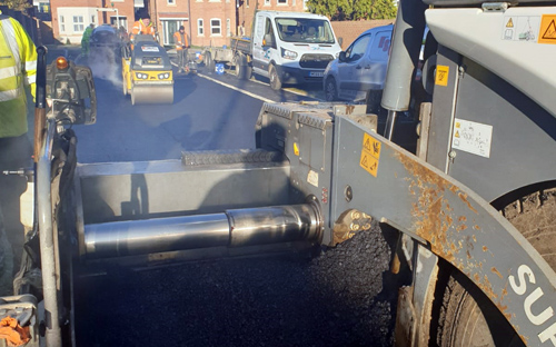 Machine Laid Tarmac