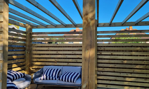 Timber Arbour Gazebo Structure
