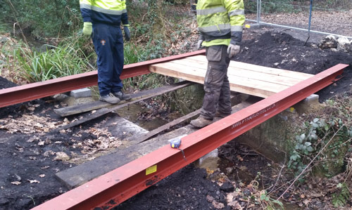 Wooden Bridge Structure