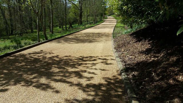 Completed surface dressing project, Newbury Berkshire