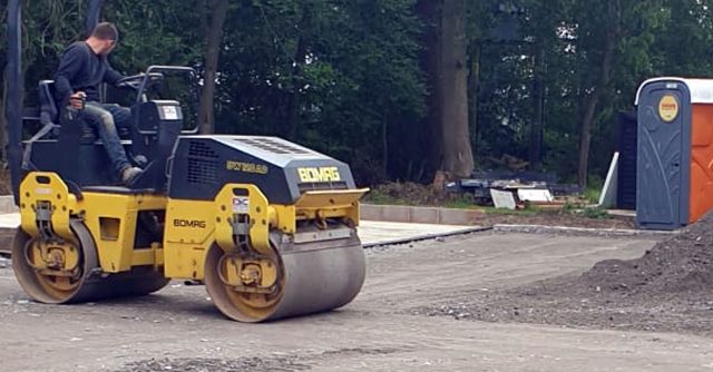 Car park construction and resurfacing